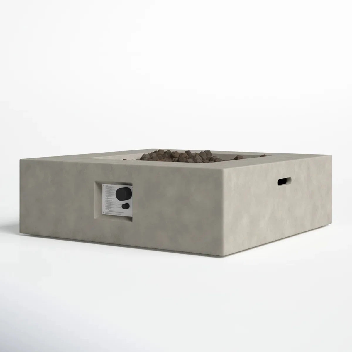 Streamlined Aesthetic Outdoor Fire Pit Table