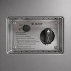 Concrete Fire Pit Table - Rectangular