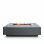 Home Depot: Granville 60"  Concrete Propane Fire Table with Lava Rocks & Cover