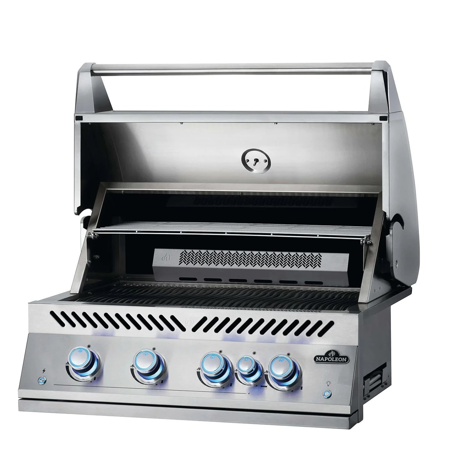 Built-In 700 Series 32-Inch Propane Gas Grill W/ Infrared Rear Burner & Rotisserie Kit - BIG32RBPSS