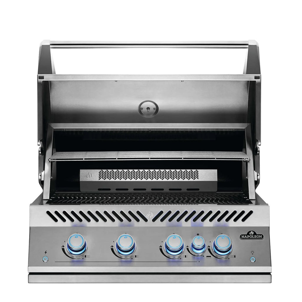 Built-In 700 Series 32-Inch Propane Gas Grill W/ Infrared Rear Burner & Rotisserie Kit - BIG32RBPSS