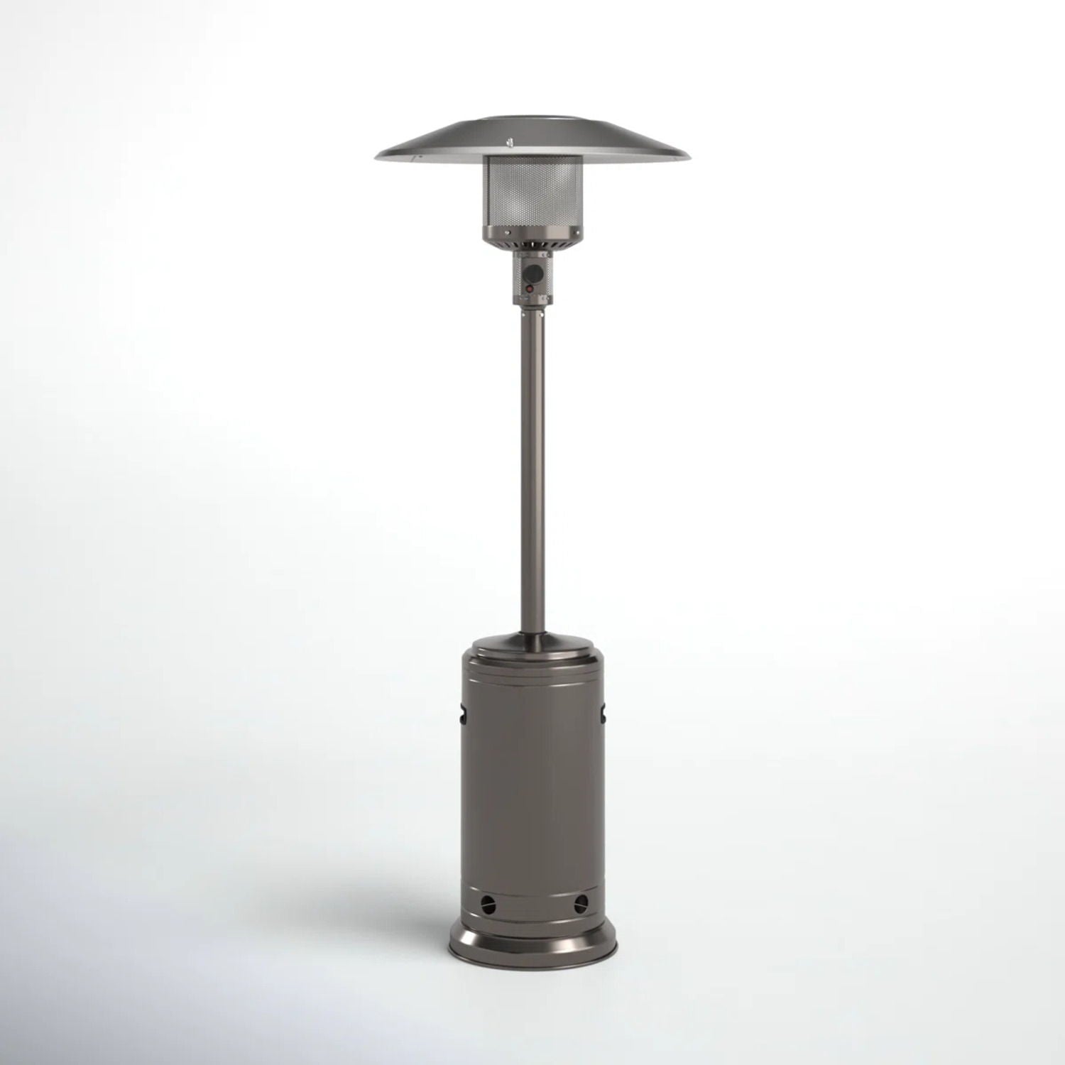 46000 BTU Propane Patio Heater - Steel Gray