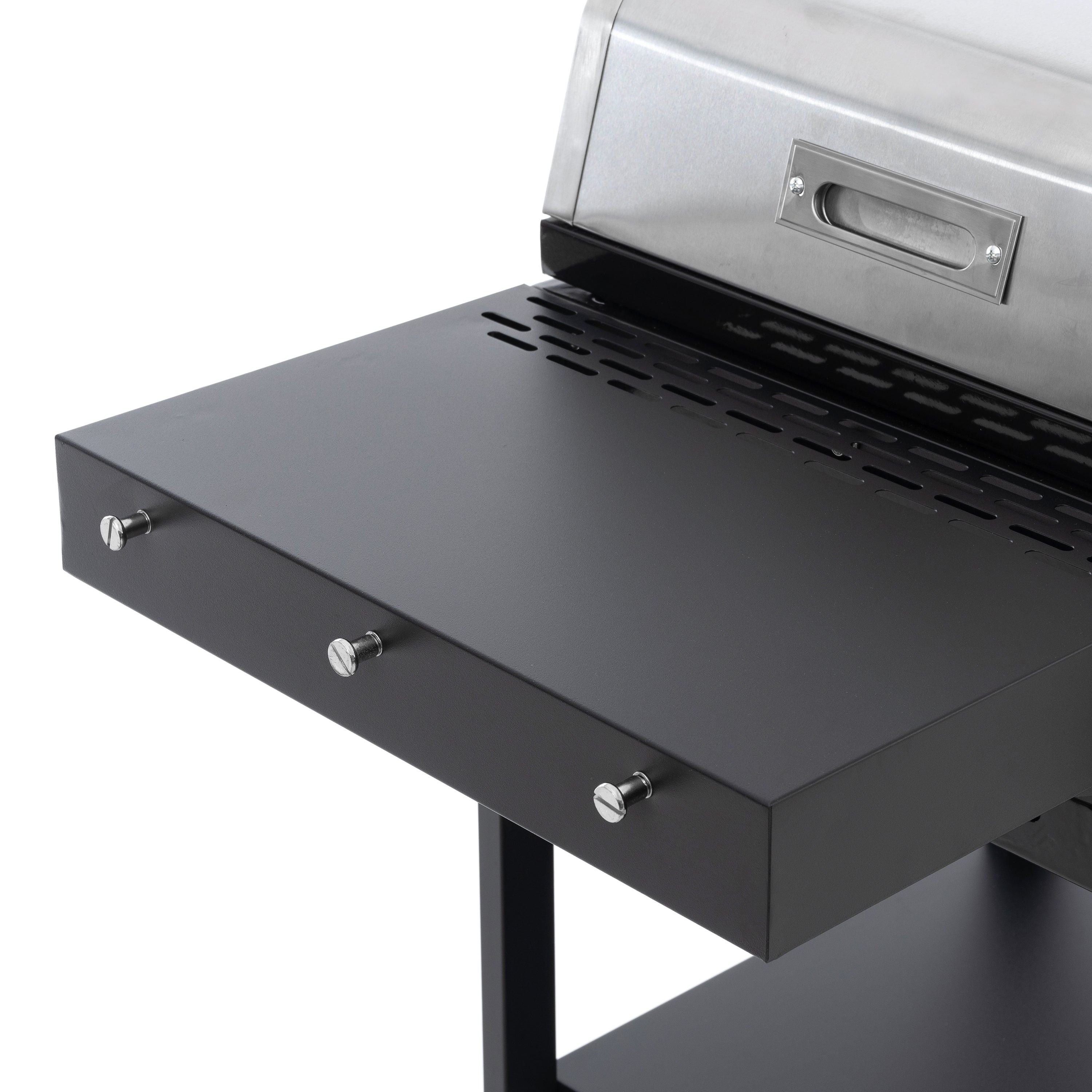 2+2 Multifunctional Gas Barbecue Grill and Covered Grill Combo for Outdoor Cooking