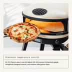 Arc XL Propane Outdoor Pizza Oven in Bone White