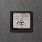 Matteau Low 60 In. L X 12 In. H Outdoor Rectangular Concrete Composite Propane Fire Table in Carbon with Vinyl Cover