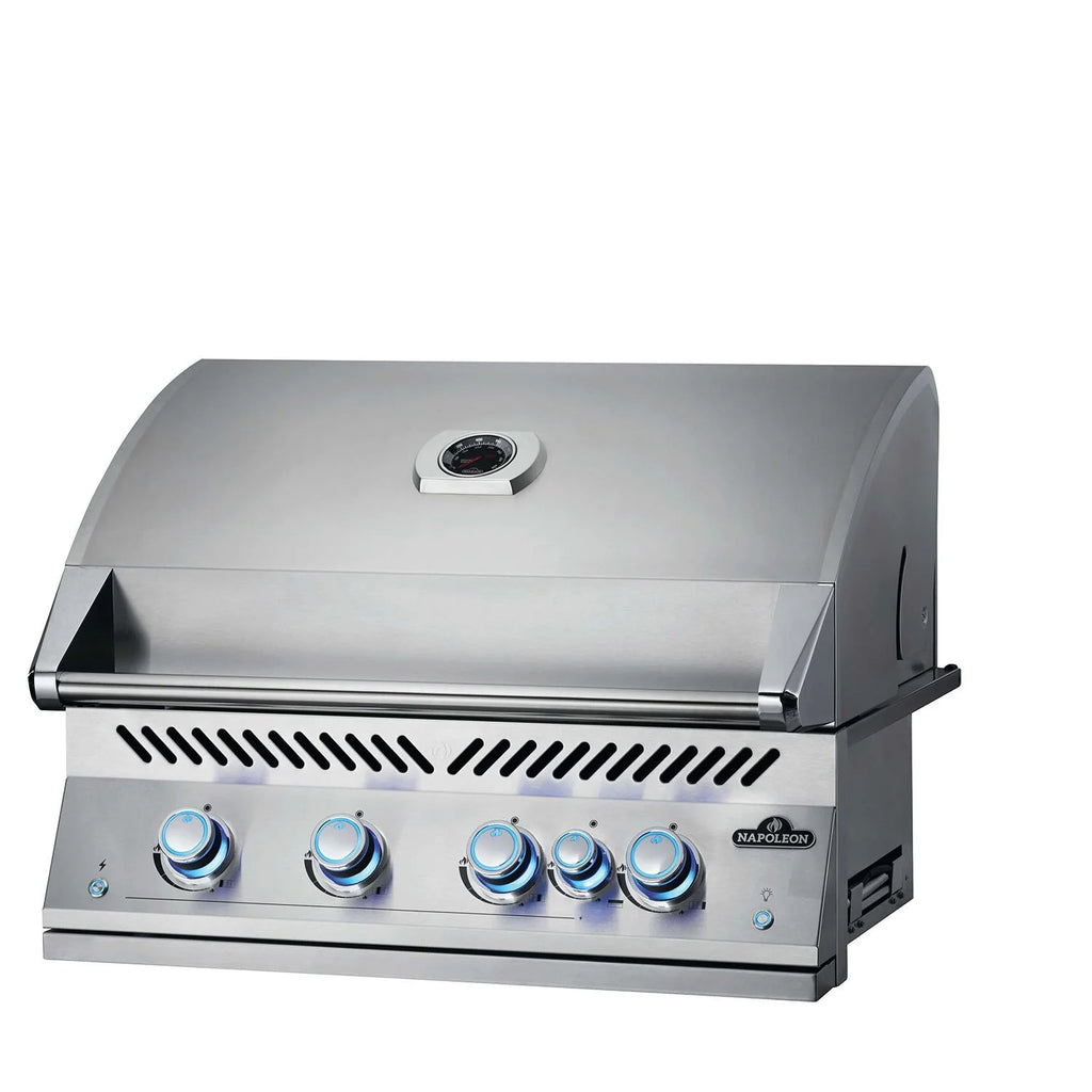 Built-In 700 Series 32-Inch Propane Gas Grill W/ Infrared Rear Burner & Rotisserie Kit - BIG32RBPSS