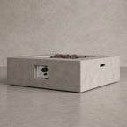 Streamlined Aesthetic Outdoor Fire Pit Table