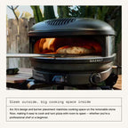 Arc XL Propane Outdoor Pizza Oven in Off-Black