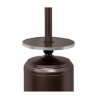 48,000 BTU Hammered Bronze Propane Patio Heater