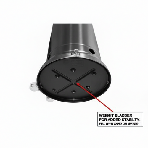 48,000 BTU Hammered Bronze Propane Patio Heater